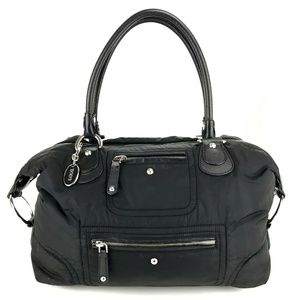 🚫SOLD🚫 Tod's Black Pashmy Nylon Bauletto Bag